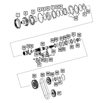 Mopar® - Main-Shaft Snap Ring