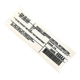 Dodge OE - Emission Label