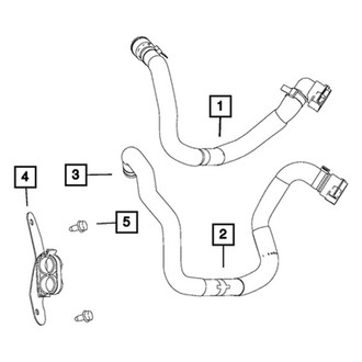 Mopar® - HVAC Heater Hose