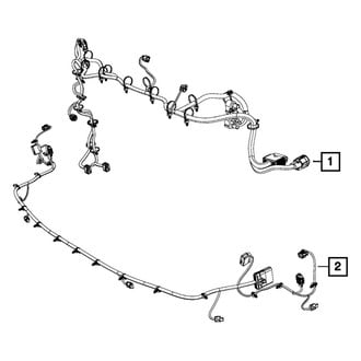 Mopar® - Headlight Wiring Harness