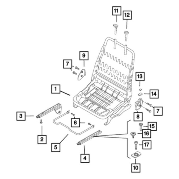 Mopar® - Seat Adjuster