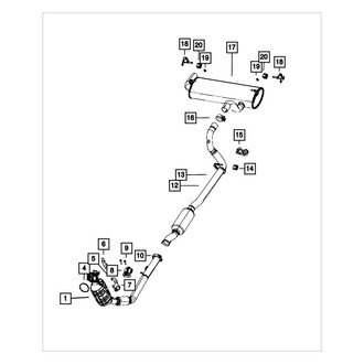 Mopar® - Exhaust Support Isolator