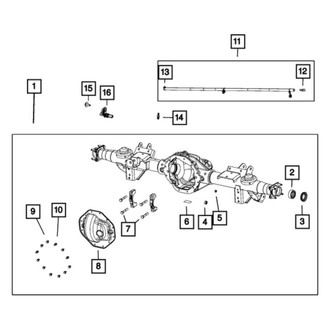 Mopar® - Rear Axle Assembly
