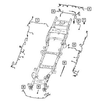 Mopar® - Chassis Wiring Harness Connector