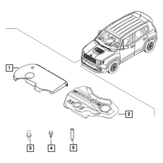 Jeep OE - Engine Cover Spacer