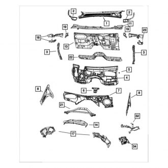 Mopar® - Dash Panel Close Out