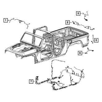 Mopar® - Body Wiring Harness