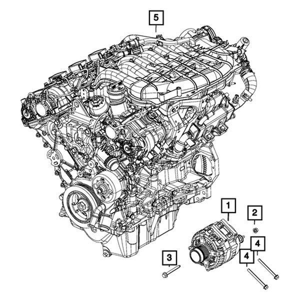 Mopar® - Alternator 