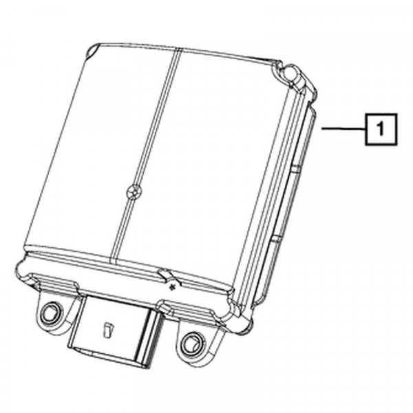 Mopar® 68418245AC - Rear Blind Spot Detection Sensor
