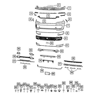 Jeep Wagoneer OEM Bumpers | Genuine Front & Rear Bumpers — CARiD.com