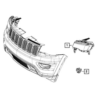 Jeep OE - Front Right Headlight Assembly
