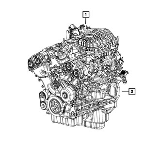 Mopar® 68426944AE - Engine Block