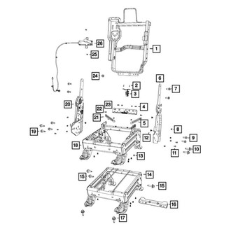 Mopar® - Seat Bolt