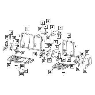 Mopar® - Seat Screw