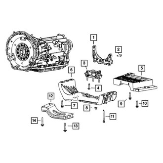 Mopar® - Transmission Crossmember