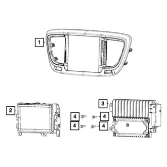 Chrysler OE - Radio Control Unit