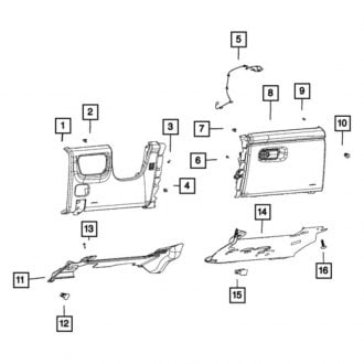 Mopar® - Foot Well Lamp