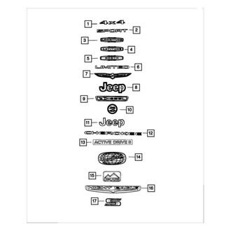 Mopar® - Door Emblem
