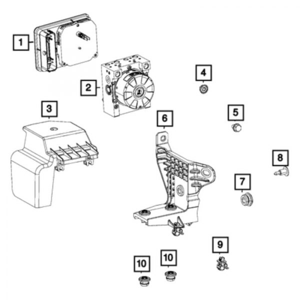 Mopar® - Anti-Lock Brake System Module