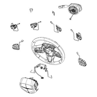Chrysler OE - Steering Wheel Wiring Harness