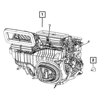 Mopar® - Heater And A/C Unit
