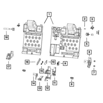 Mopar® - Seat Bracket