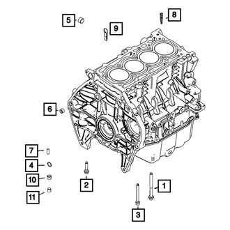 Mopar® - Hex Flange Head Bolt
