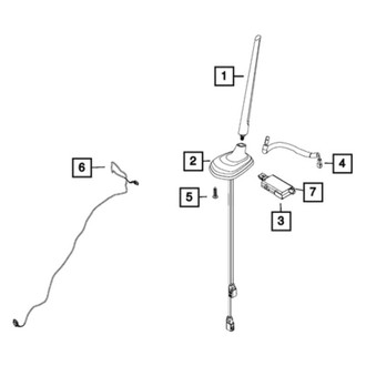 Mopar® - Radio Antenna Base