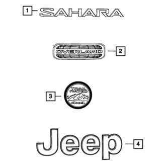 Mopar® - Door Emblem