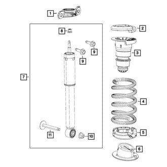 Mopar® - Suspension Strut Mount