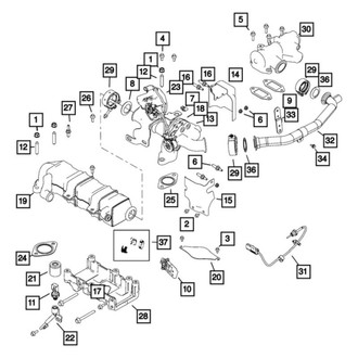 Mopar® - Exhaust Manifold Pressure Sensor