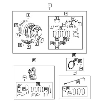 Mopar® - Turbocharger Speed Sensor