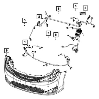 Mopar® - Headlight Wiring Harness