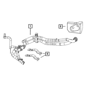 Mopar® - HVAC Heater Hose Kit