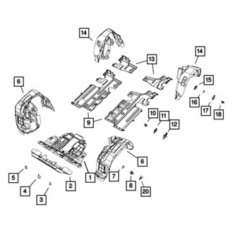 Mopar® - Splash Shield