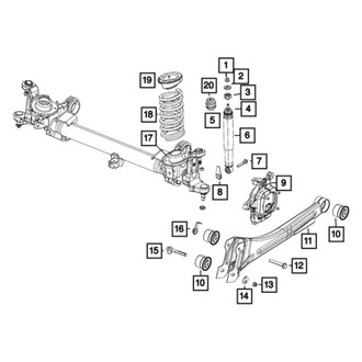 Ram OE - Front Suspension Shock Absorber