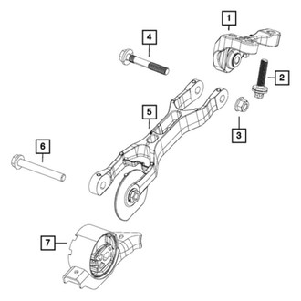 Mopar® - Engine Mount Bracket
