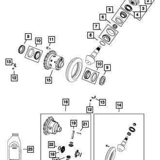 Mopar® - Differential Side Gear