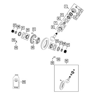 Mopar® - Axle Shaft Retainer