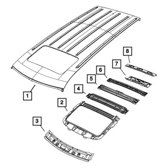 Mopar® - Roof Support Bow