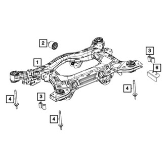 Mopar® - Front Cradle Isolator
