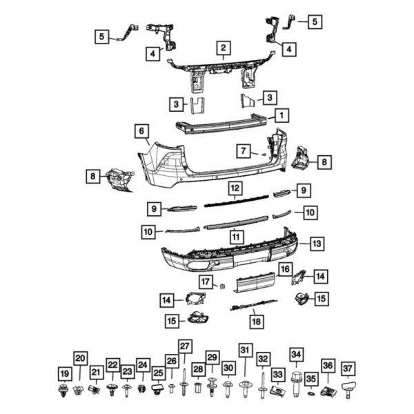 Mopar® - Exhaust Bracket