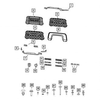 Mopar® - Grille Emblem