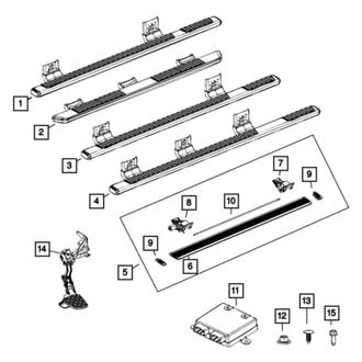 Mopar® - Power Running Board Torque Rod