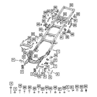 Mopar® - Fender Liner Support Bracket