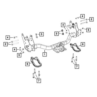 Ram OE - Rear Tow Hook