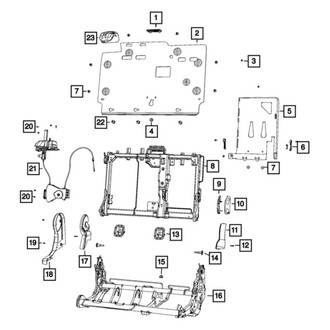 Mopar® - Seat Bolt