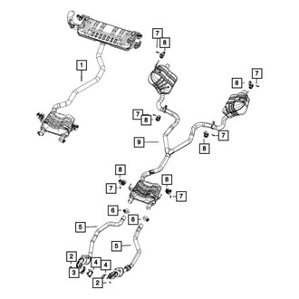 Mopar® - Exhaust Bracket And Isolator