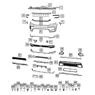 Mopar® - Front Grille Emblem