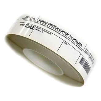 Mopar® - Vehicle Emission Control Information Label